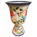 Mexican Talavera Planter Colibri Azul